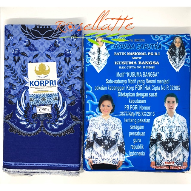 BAHAN KAIN KOPRI PGRI KORPRI