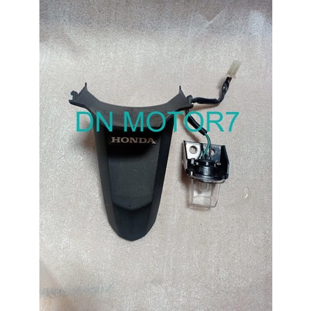 Cover Tutup Spakbor Belakang Lampu Senja Plat Nopol Beat New Led 2020 Original
