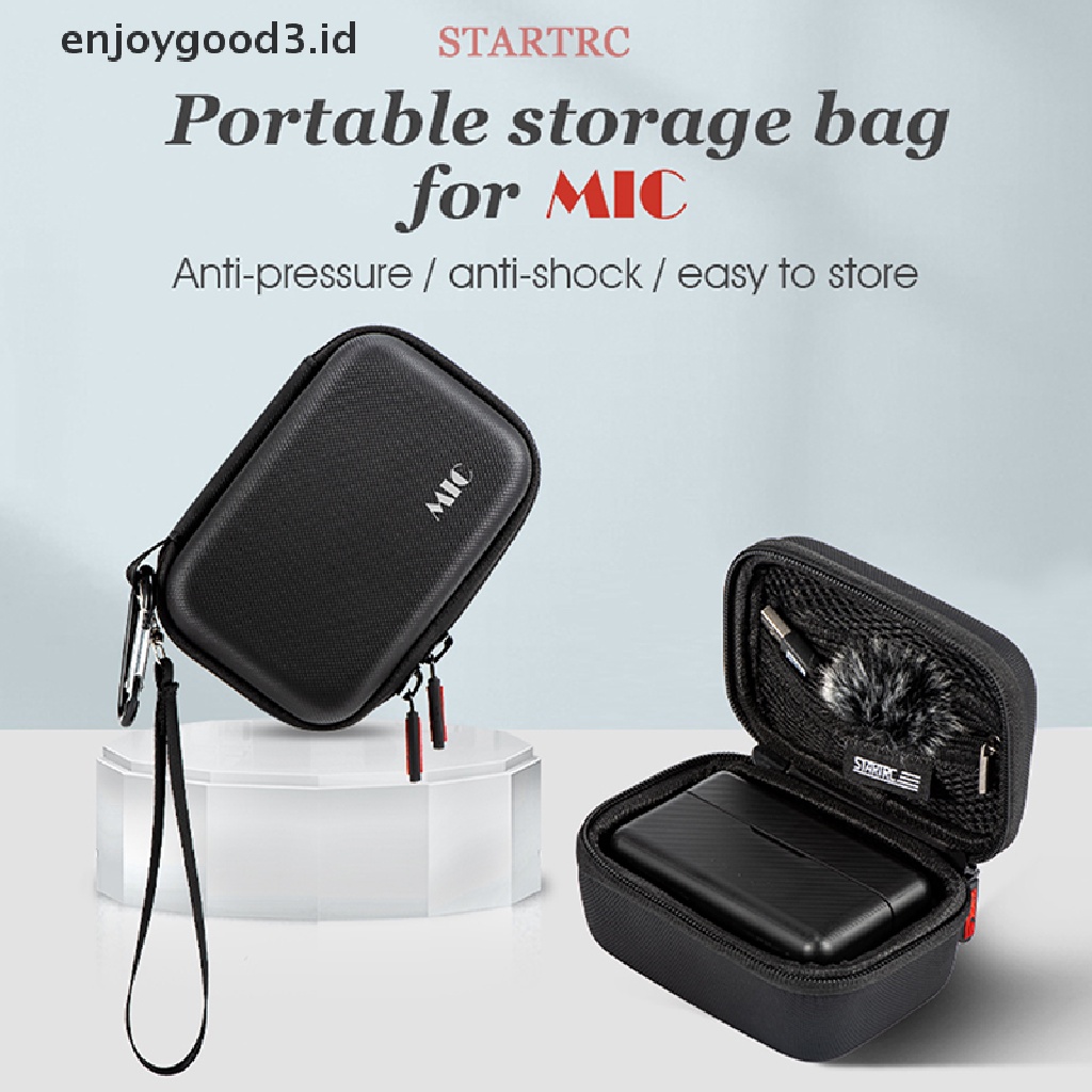 (Rready Stock) Tas Penyimpanan Mic Wireless Portable Shockproof Untuk DJI