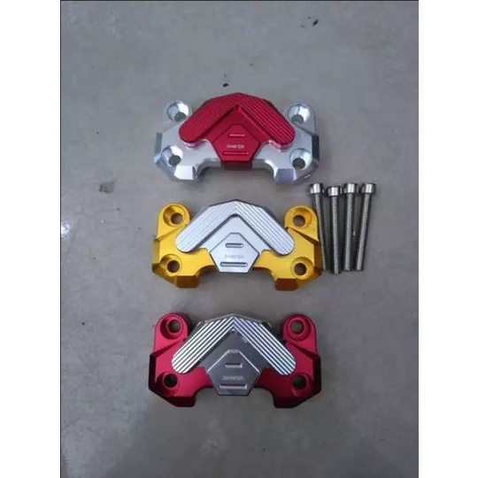 Tutup Raiser Stang Bar Clamp Vixion Byson Scorpio CB150R Z250 - Rezel Motopart