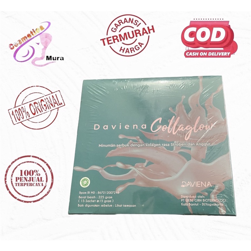 daviena collagen glow - daviena collaglow - davienna collagen drink glow