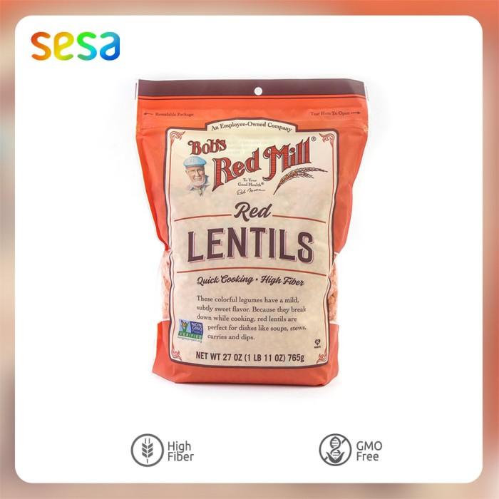 

Bob's Red Mill - Red Lentils Beans 765g Best Seller