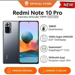 xiaomi redmi note 10 pro ram 6gb 128gb 6128 8gb 128gb 8128 garansi resmi xiaomi indonesia