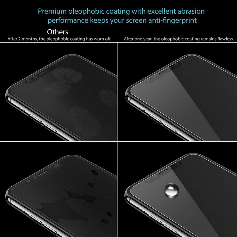 3pcs Pelindung Layar Tempered Glass Untuk Iphone 11 Xr 12 Pro X Xs Max 6 7 8 5 5s 6s Plus Se 11