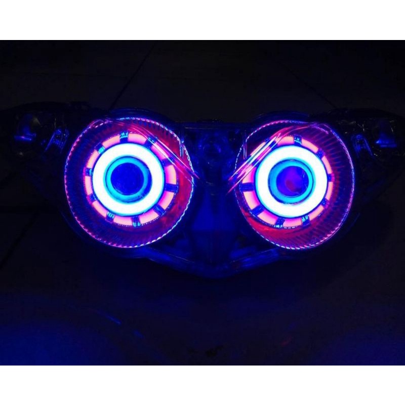 ➡️PAKET PROJI PROJIE DAN REFLEKTOR LAMPU DEPAN HEADLAMP YAMAHA JUPITER Z JUPI