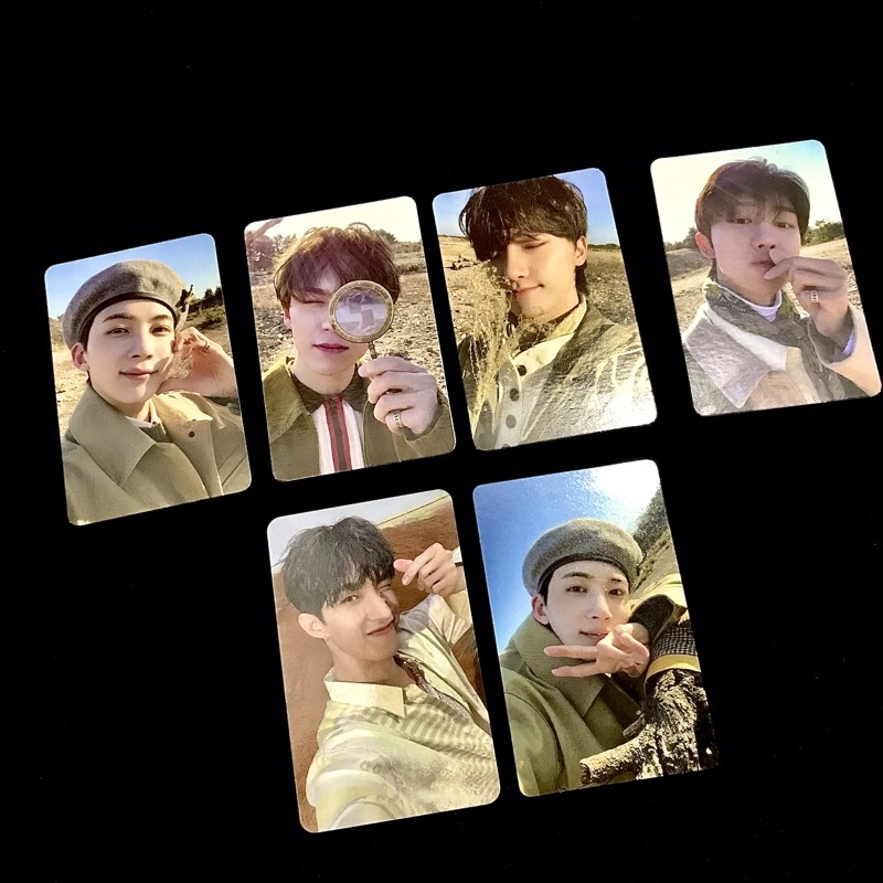 pc photocard seventeen fts face the sun photobook path dan benefit weverse jeonghan vernon dino hao 