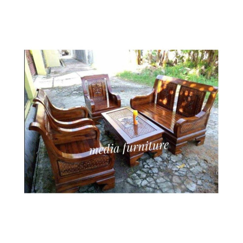 kursi tamu semut jati 2111