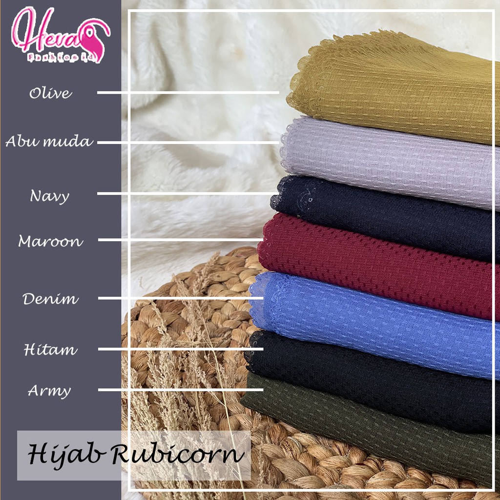 Hijab / Jilbab Rubicorn lassercut