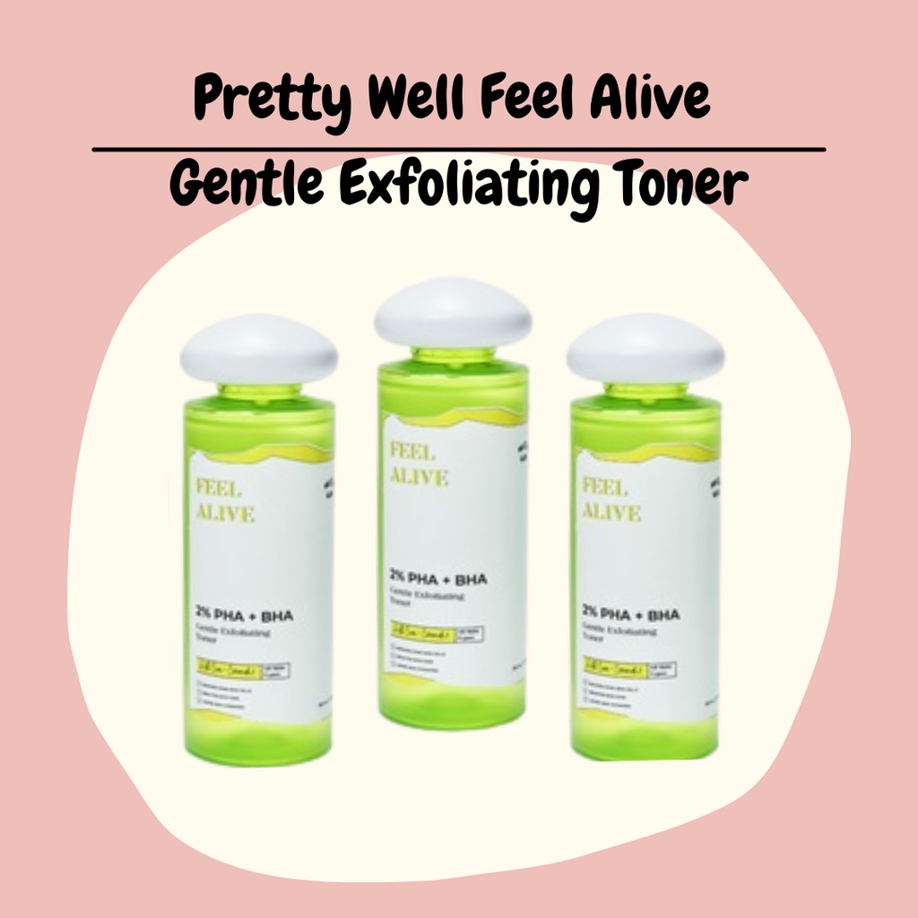 Pretty Well Feel Alive Gentle Exfoliating Toner