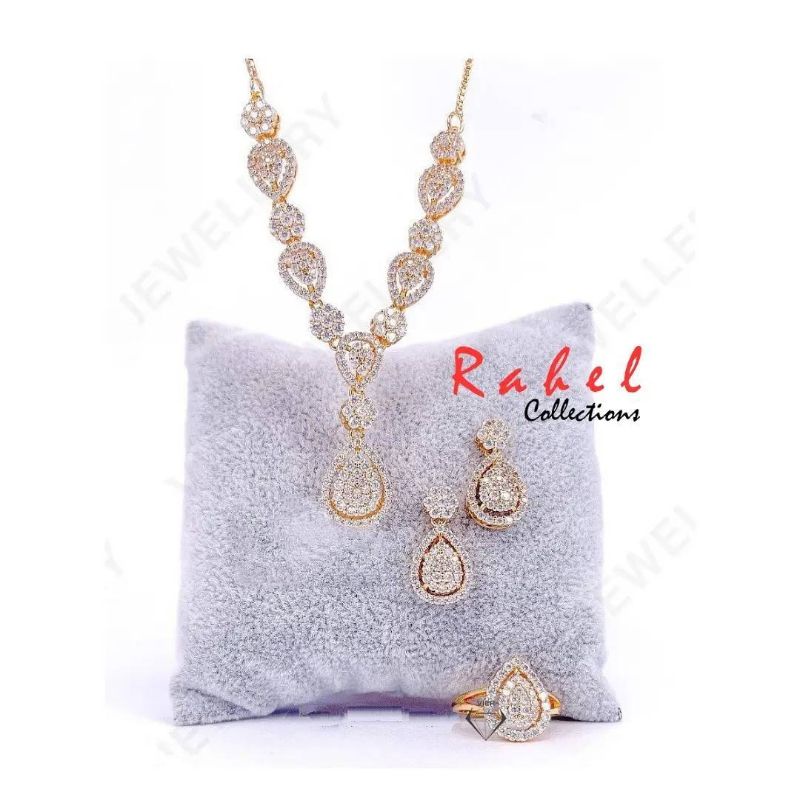 VIER SET JEWELLERY DIAMOND PERHIASAN SET TURA