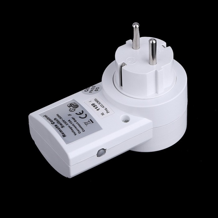 ORIGINAL - Wireless Socket Steker 433 MHZ Remote Control Stop Kont Limited