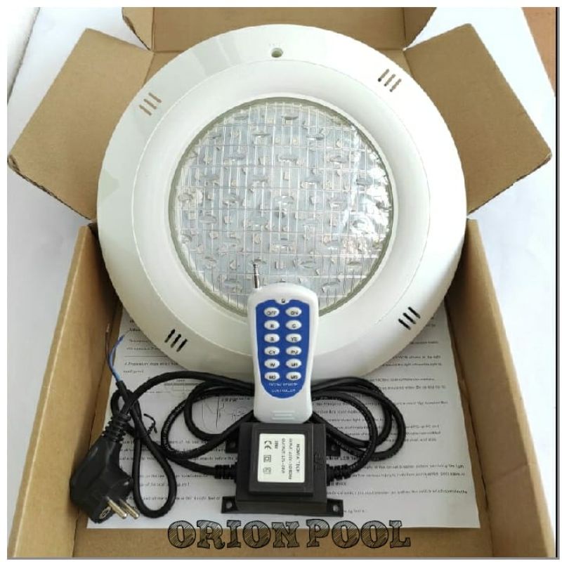 Lampu kolam renang LED RGB 18W RGB COLOR + Trafo