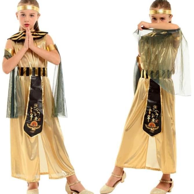 Kostum Cleopatra Costume Cleopatra Costum Mesir Costum Halloween Anak