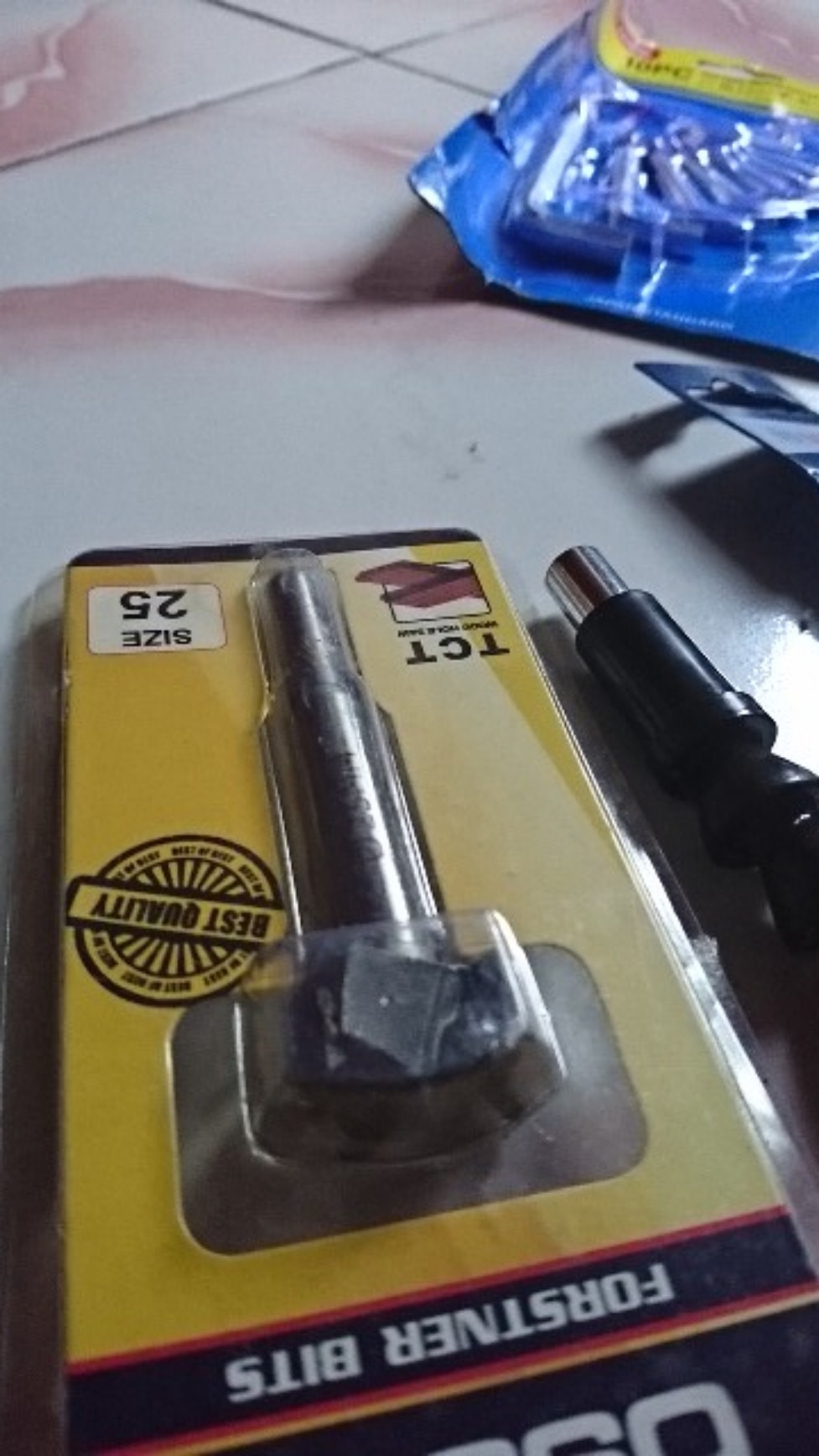 Mata Bor Kayu Engsel Sendok 25 Mm Ossel / Forstner Bit Tct Lubang 25 Mm