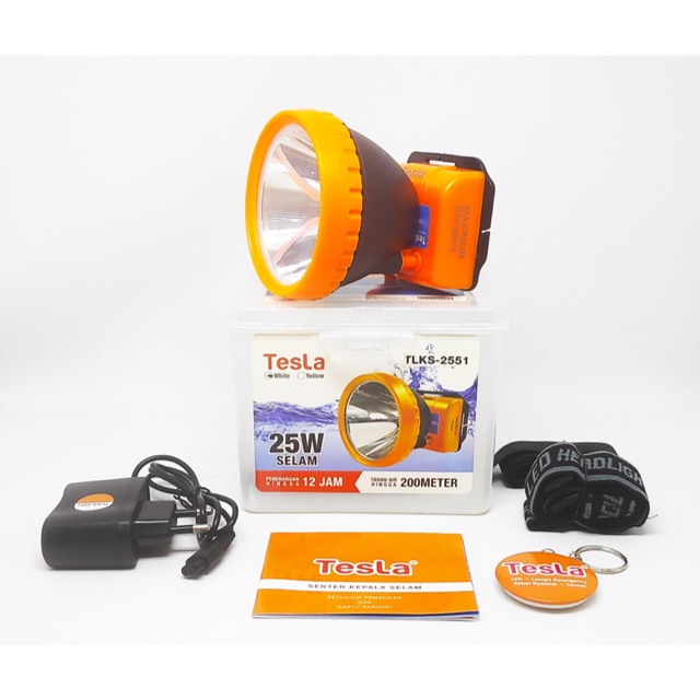 Senter Kepala Tesla TLKS-2551 Selam 25 Watt