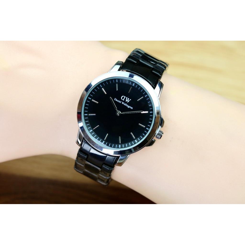 JAM TANGAN WANITA DW PREMIUM RANTAI - DIAMETER 3,8 CM