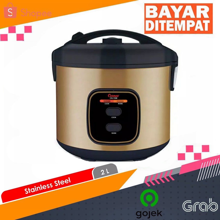 Rice Cooker Cosmos Crj-9308 Panci Stainless Steel