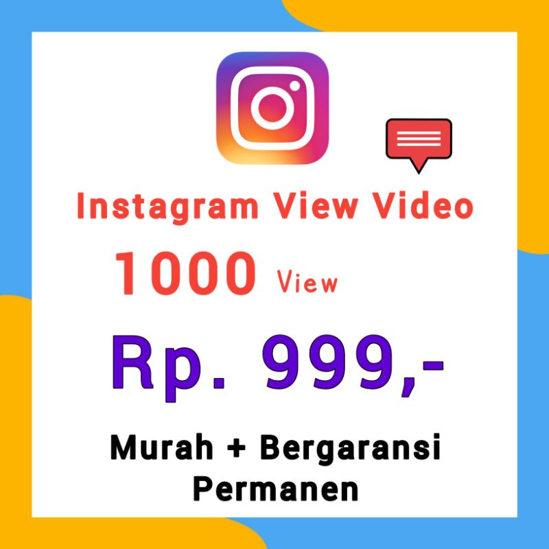 View Instagram Real High Quality Murah Dan Bergaransi IG Views Untuk Instagram Post Rell / Video IGTV Akun Aktif Worldwide Dan Real Indonesia