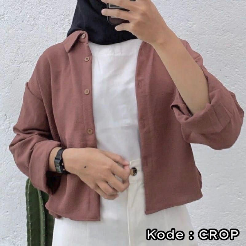 KEMEJA RAYON POLOS