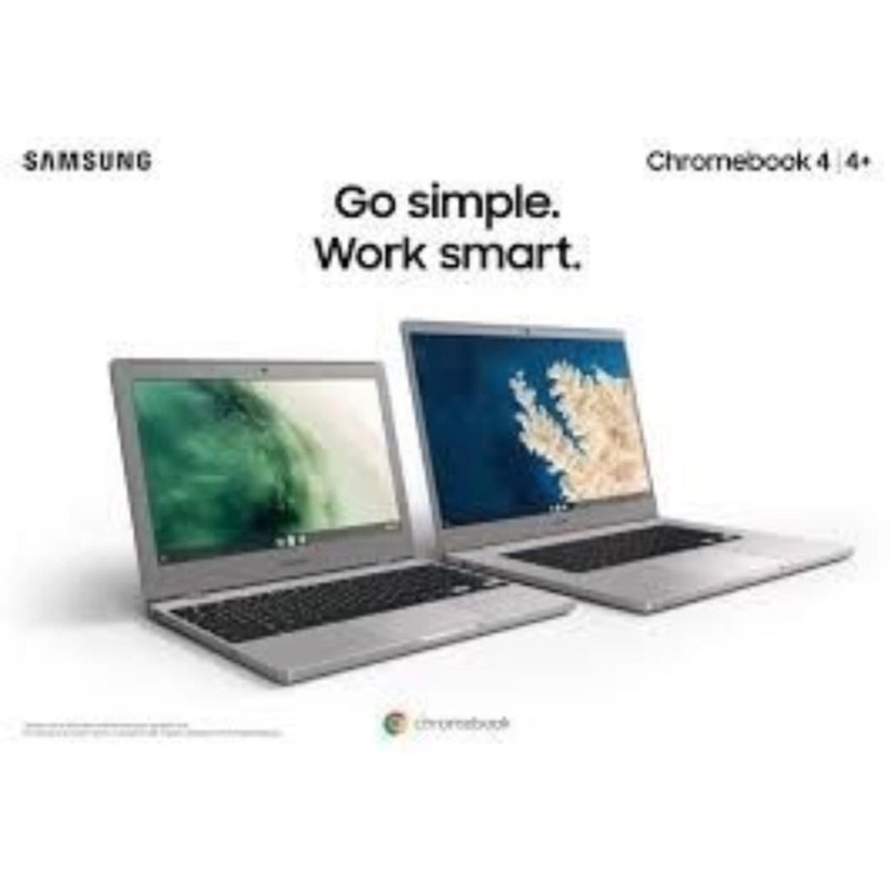 Samsung ChromeBook 4 Intel Celeron N4000/4GB/eMMC 32GB/11,6 platinum Garansi Samsung Indonesia