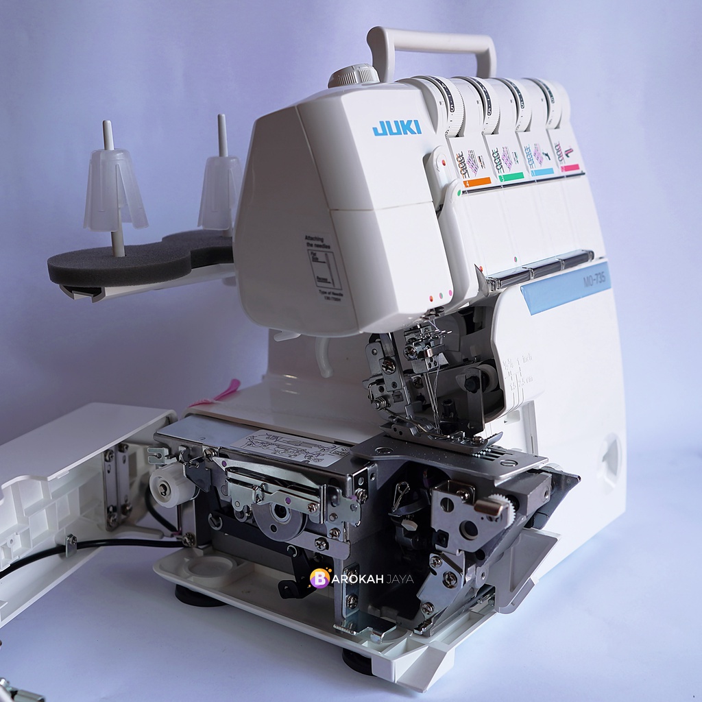 Mesin Jahit Obras dan Overdeck JUKI MO 735 Portable