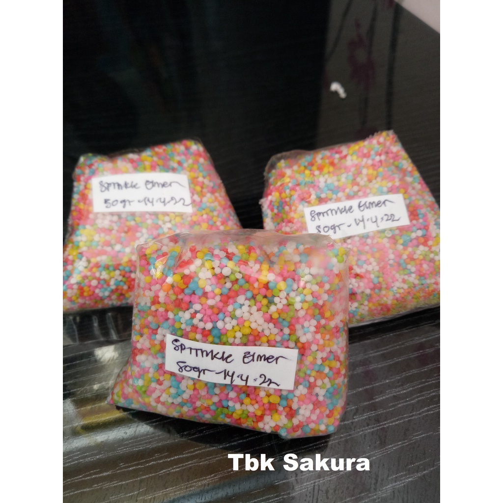 

Sprinkle 50gr / Sprinkle Warna Warni