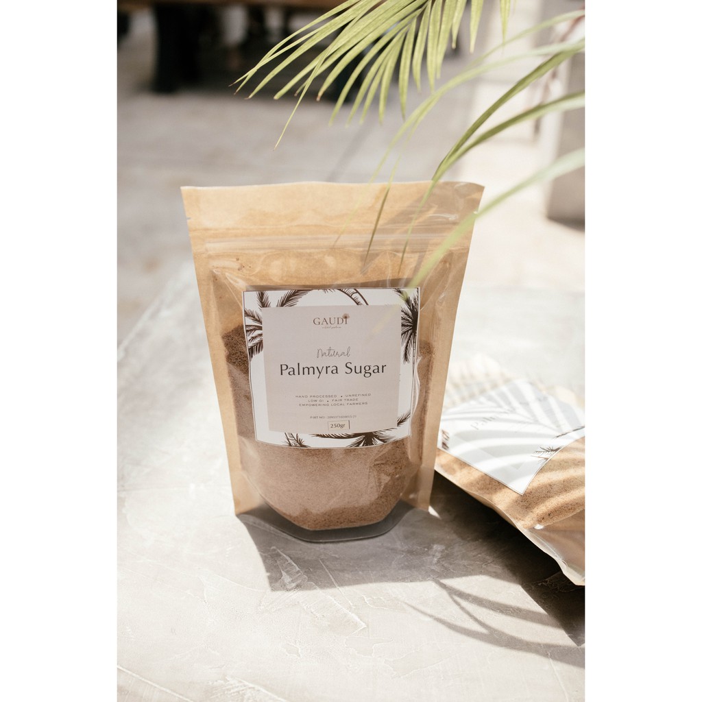GULA AREN LONTAR 250g 100%natural / GAUDI PALMYRA SUGAR