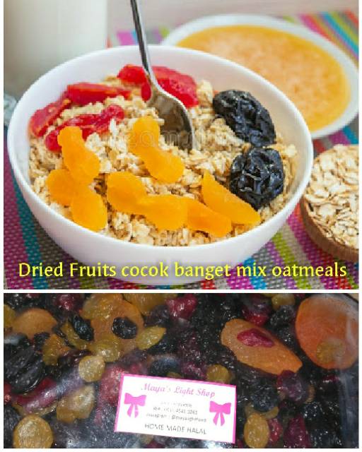 mixfruits Driedfruit 100gr 200gr buah kering dryfruit manisan campuran almond super food buah kismis raisin cranberries apricot blueberry