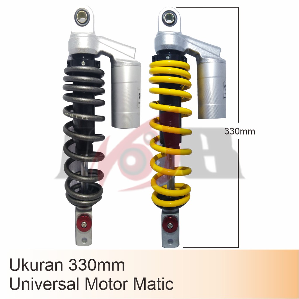 Shockbreaker Tabung Racing REV IT Shock Motor Matic Beat Vario 330mm