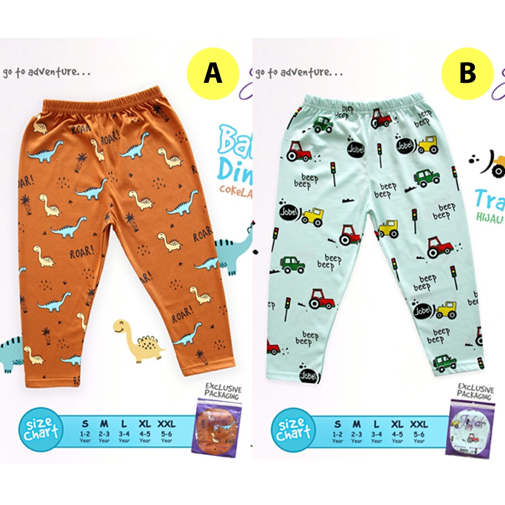 Jobel Long Pants Boy Motif Baru Celana Panjang Anak Laki Laki