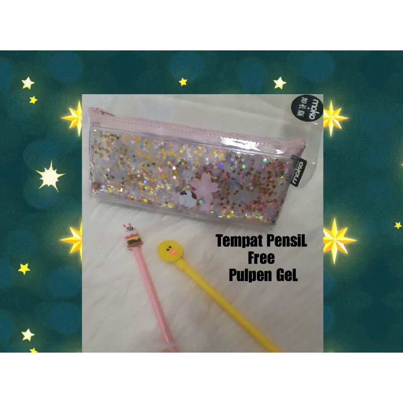 

Tempat Pensil Moko free pulpen gel harga Murraaah