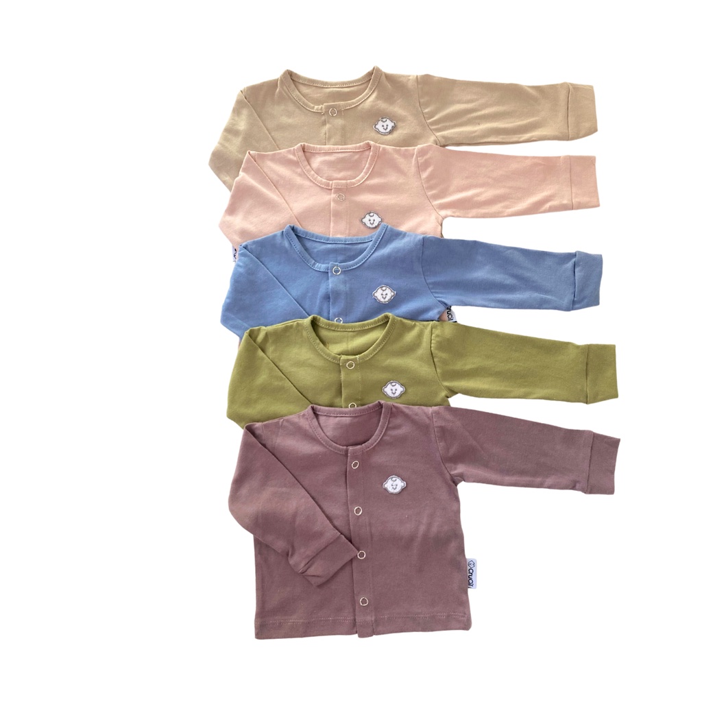 Crucil Kaos lengan panjang bayi (0m-2m)