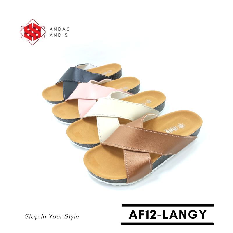 Andas Andis - Sandal Selop Wanita Silang Langy