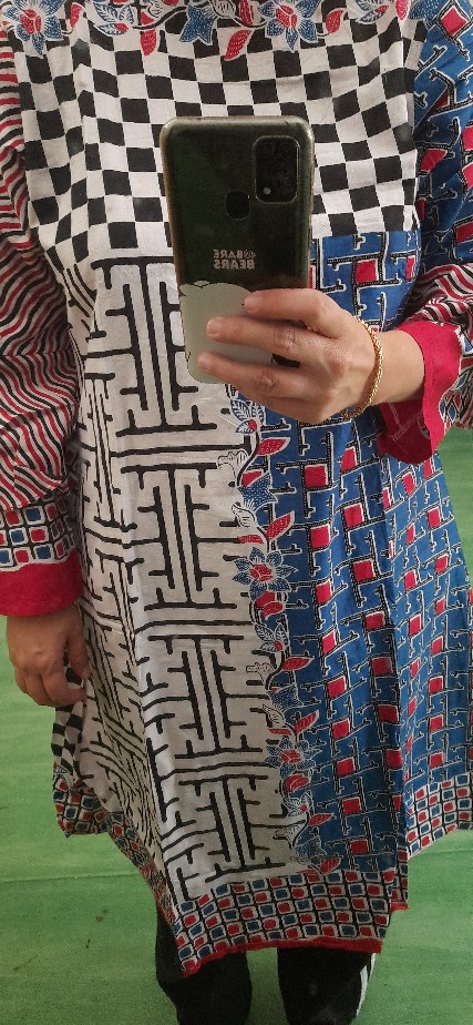 Dress Batik Tunik Sekar Catur