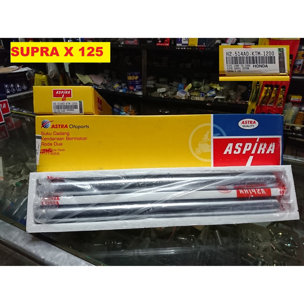 SUPRA X  125 As Shock Depan Pipa Garpu Motor Supra X 125 ASPIRA