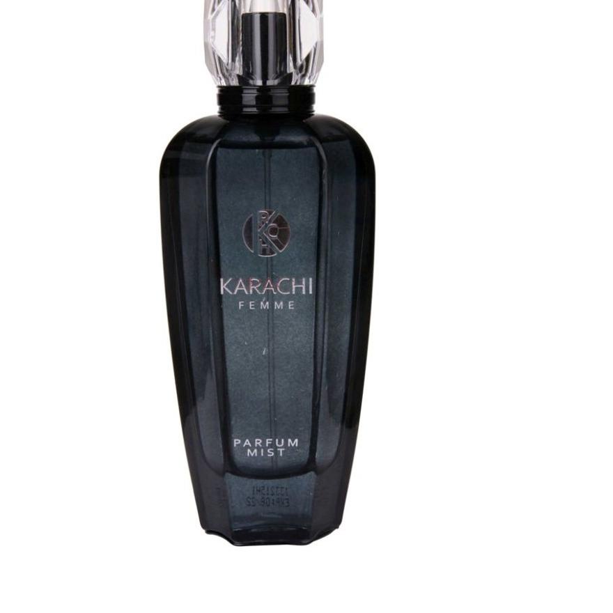 Berkualitas Karachi Parfum Mist Femme 100ml Black ~