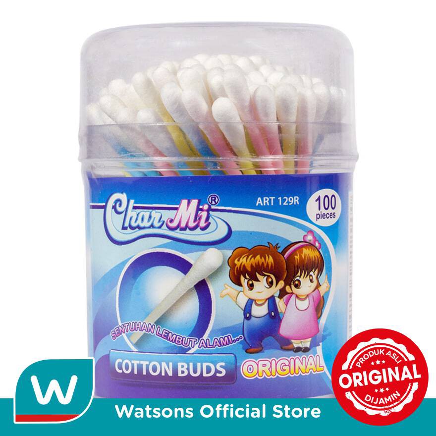 Charmi Cotton Bud Tube 100s