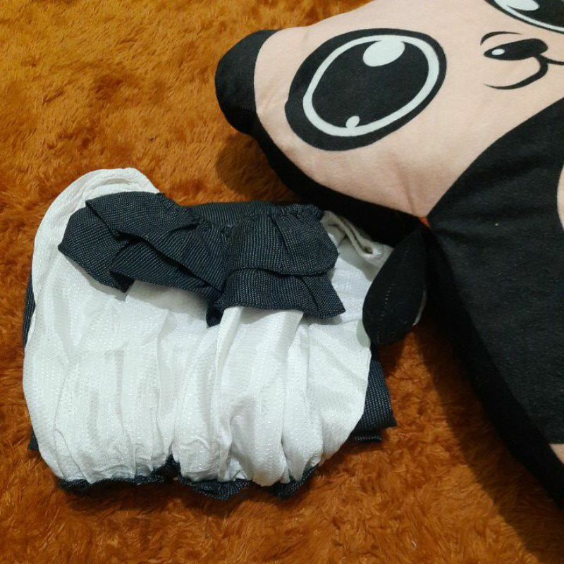 Gamis Hitam Putih PL