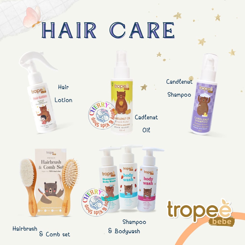 Tropee Bebe - Ultimate Hair Care Kit CBKS