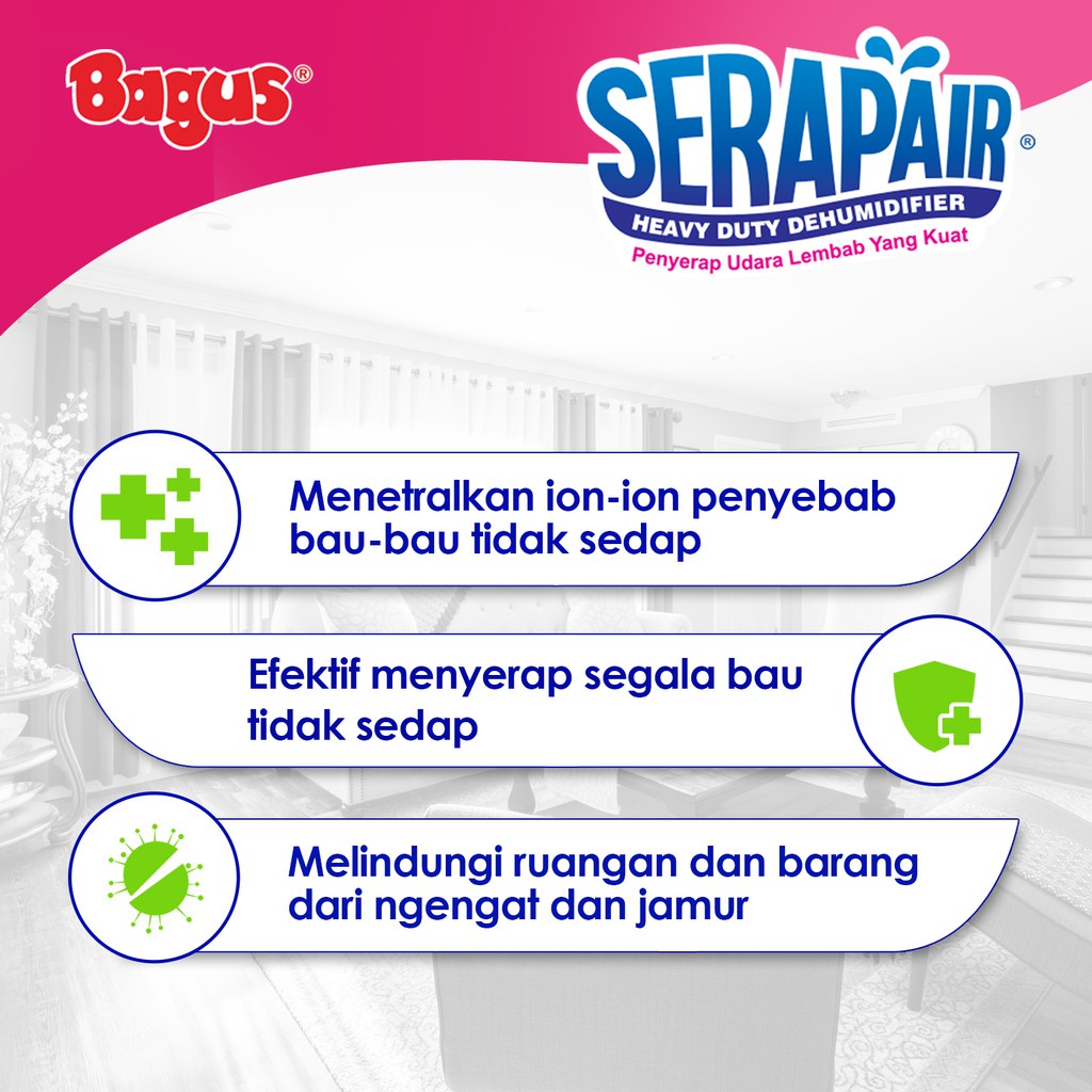 BAGUS Serap Air Gel 4x50ml