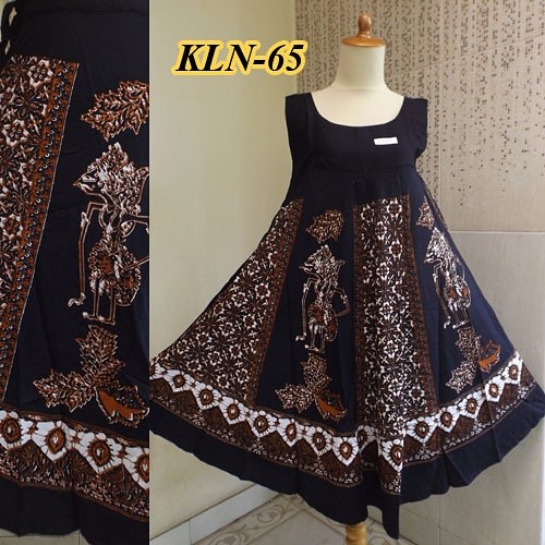 diskon Daster & Rok Lilit Klok Motif Wayang Batik HAP Solo terlaris
