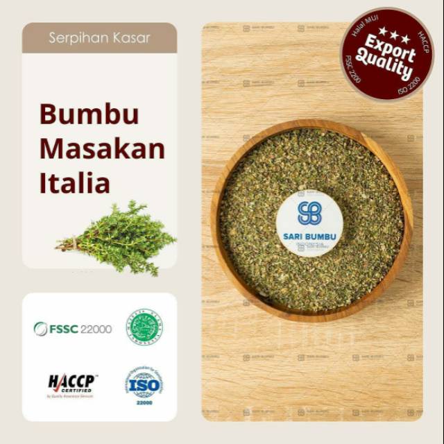 

Bumbu Masakan Italia / Italian Herbs Seasoning