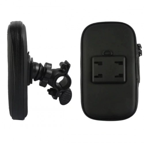 HSM-005 Holder Sepeda Waterproof Anti Hujan Copet Handphone Stang Motor Ukuran 5.5 6.3 Inch