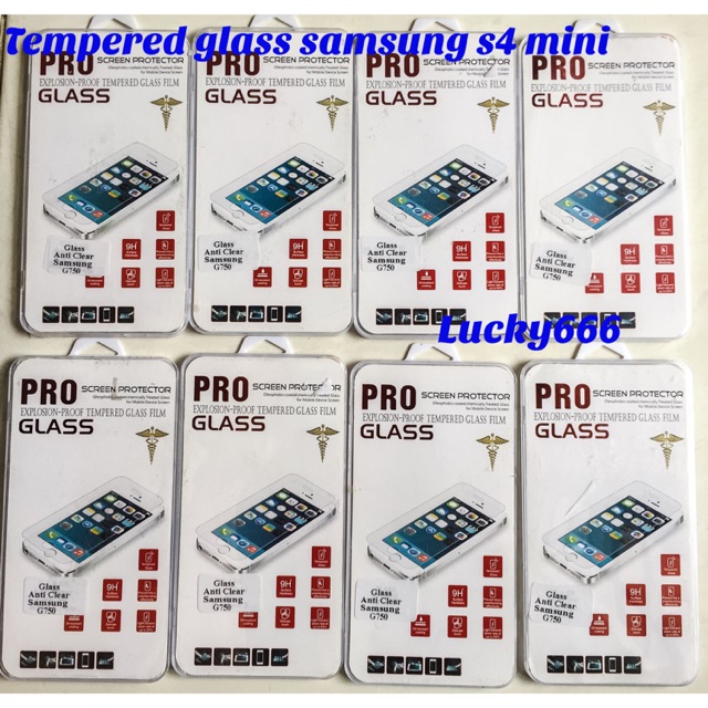 Tempered glass samsung s4 mini / gorilla glass samsung s4 mini i8190