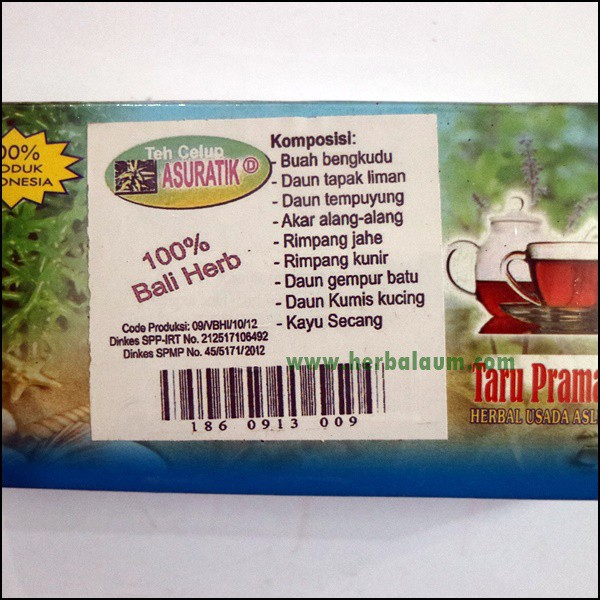 

Teh Celup Herbal Asuratik