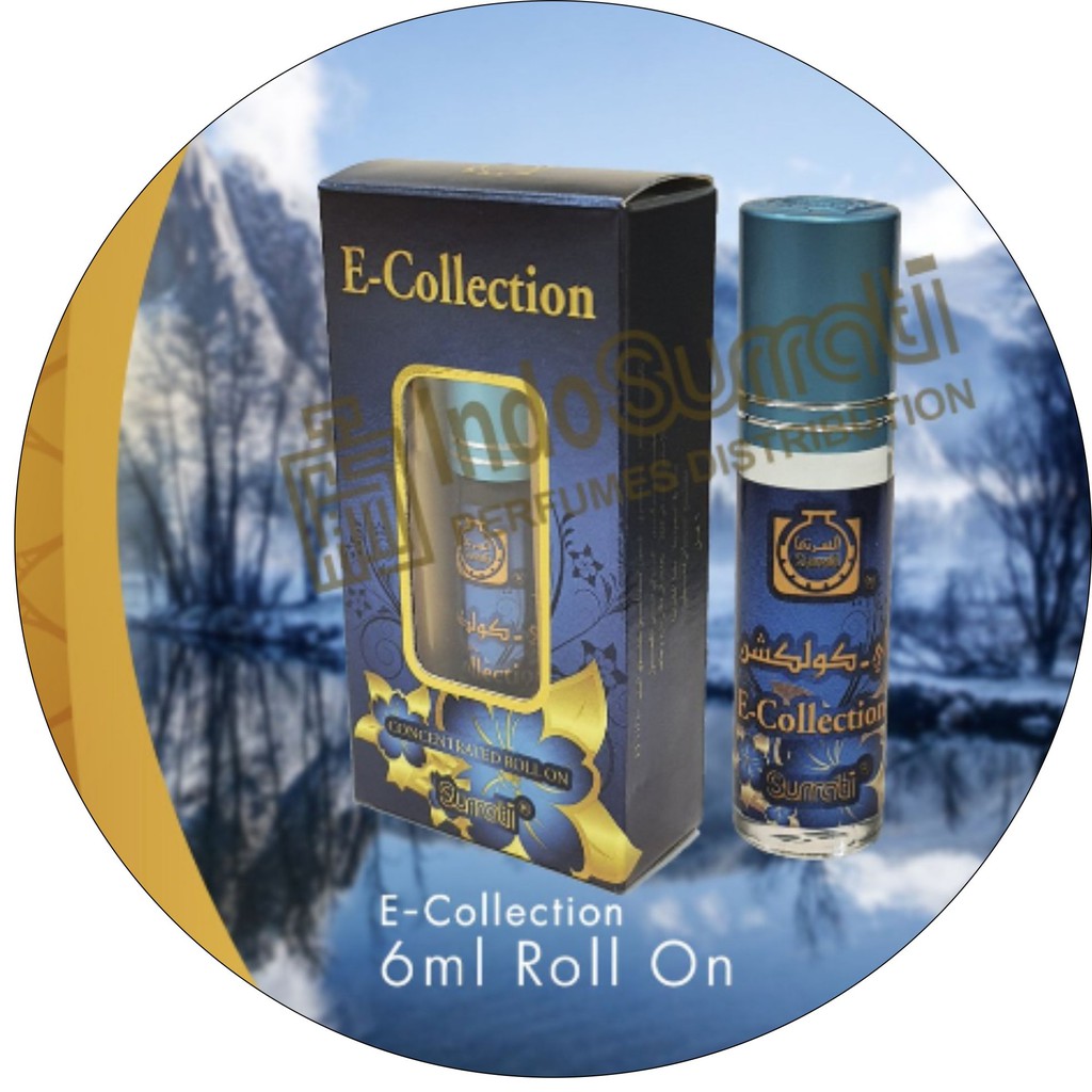 Parfum E-COLLECTION 6ml Roll On | Parfum Surrati | Surrati Perfumes | Bibit Minyak Wangi