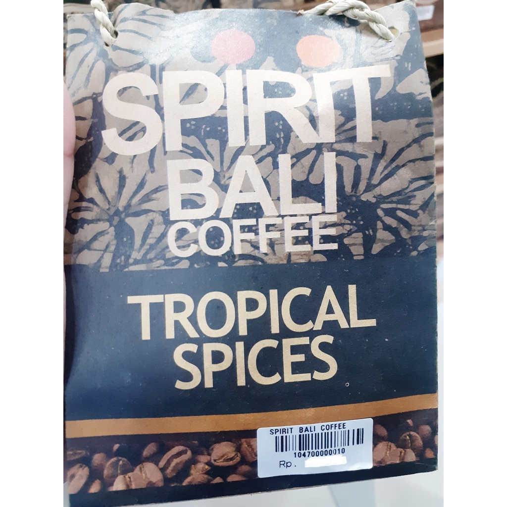 SPIRIT KOPI BALI/ SPIRIT BALI COFFEE TROPICAL SPICES BY MANGSI COFFEE ASLI KHAS BALI 100GR