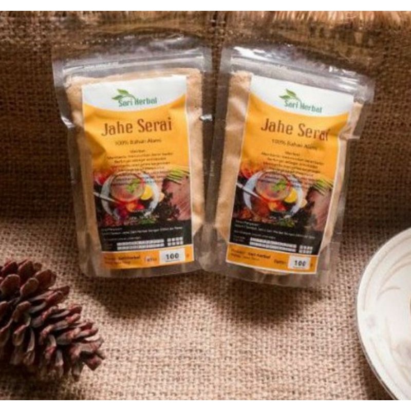 

jamu herbal jahe serai 100gr sari herbal (tanpa pengawet)