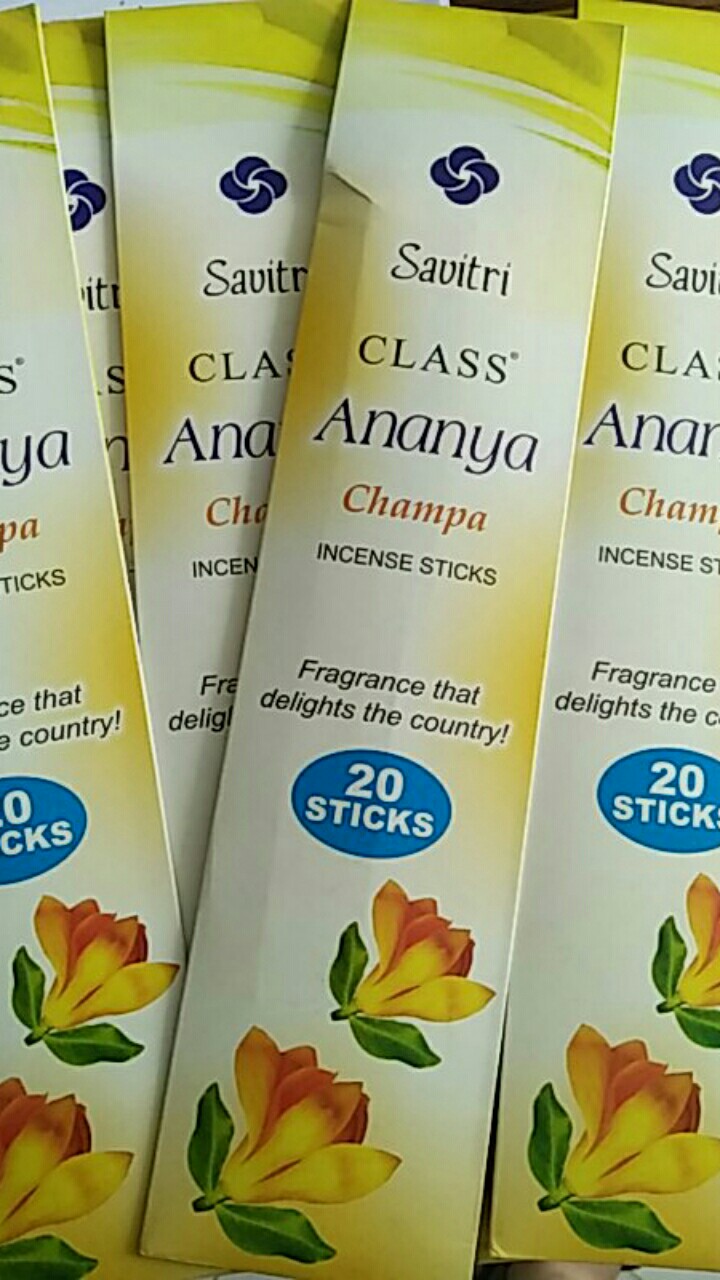 Hio Harum Dupa Hitam Wangi Aromaterapi India Savitri Ananya Murah