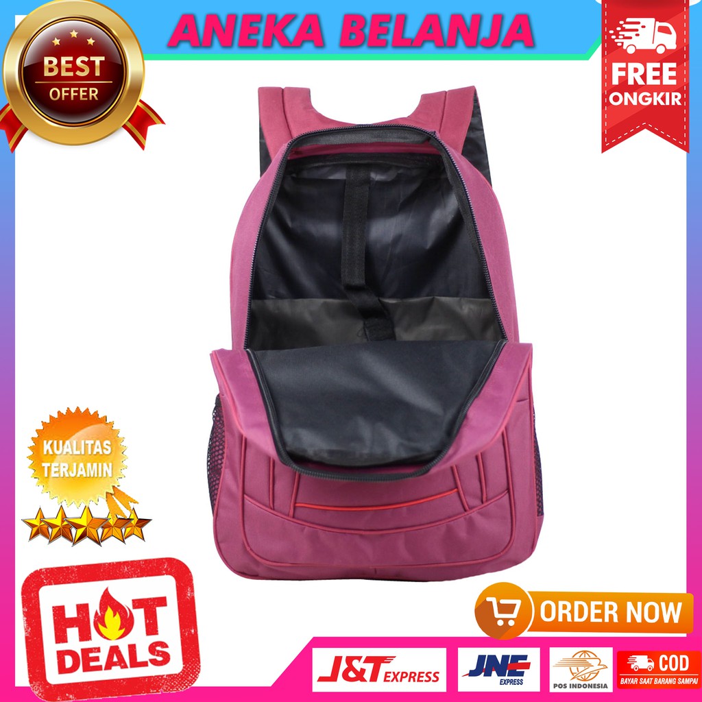 Tas Ransel Polo Kecil D300 Khusus Cowok Terbaru Fashionable Ekonomis Berkualitas Tas Sekolah SMP SMA